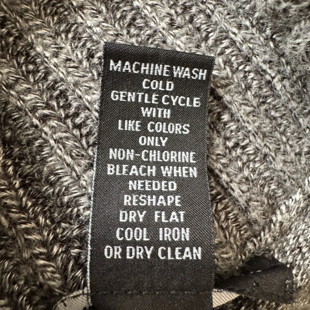 INC International Concepts XL Long Sleeve Shawl Collar Coat, Medium Heather Grey - Picture 3 of 4